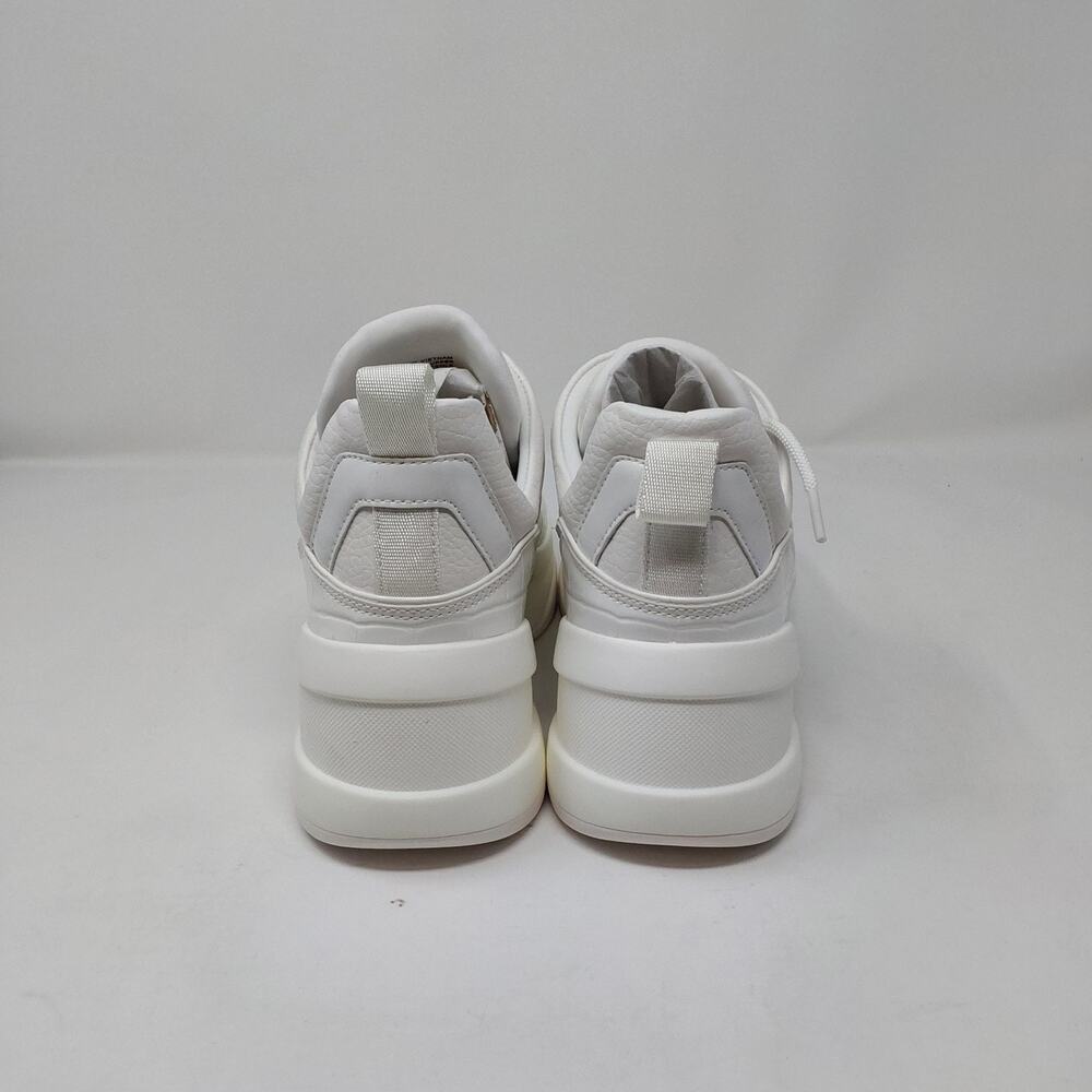 Michael Kors Olympia Trainer Optic White Chunky Sneakers Womens 10 49F4OLFS1D - Picture 4 of 16